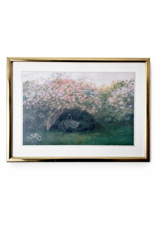 Prints/Reprodukcija Claude Monet – “Resting Under a Lilac Bush” 